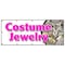 Signmission COSTUME JEWELRY BANNER SIGN bracelet earrings necklace watches silver B-120 Costume Jewelry - alternate 1